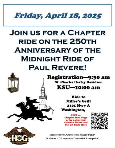 Paul Revere Ride | St. Charles Missouri Chapter #2527 | St. Charles ...